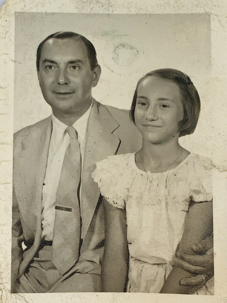 Passport photo of Werner and Rosemary Bollmann
